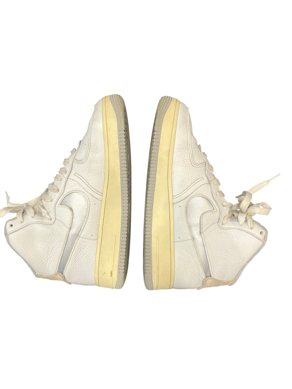 Nike | Air Force 1 Sculpt in Summit White/Silver 8 - Picture 6 of 9